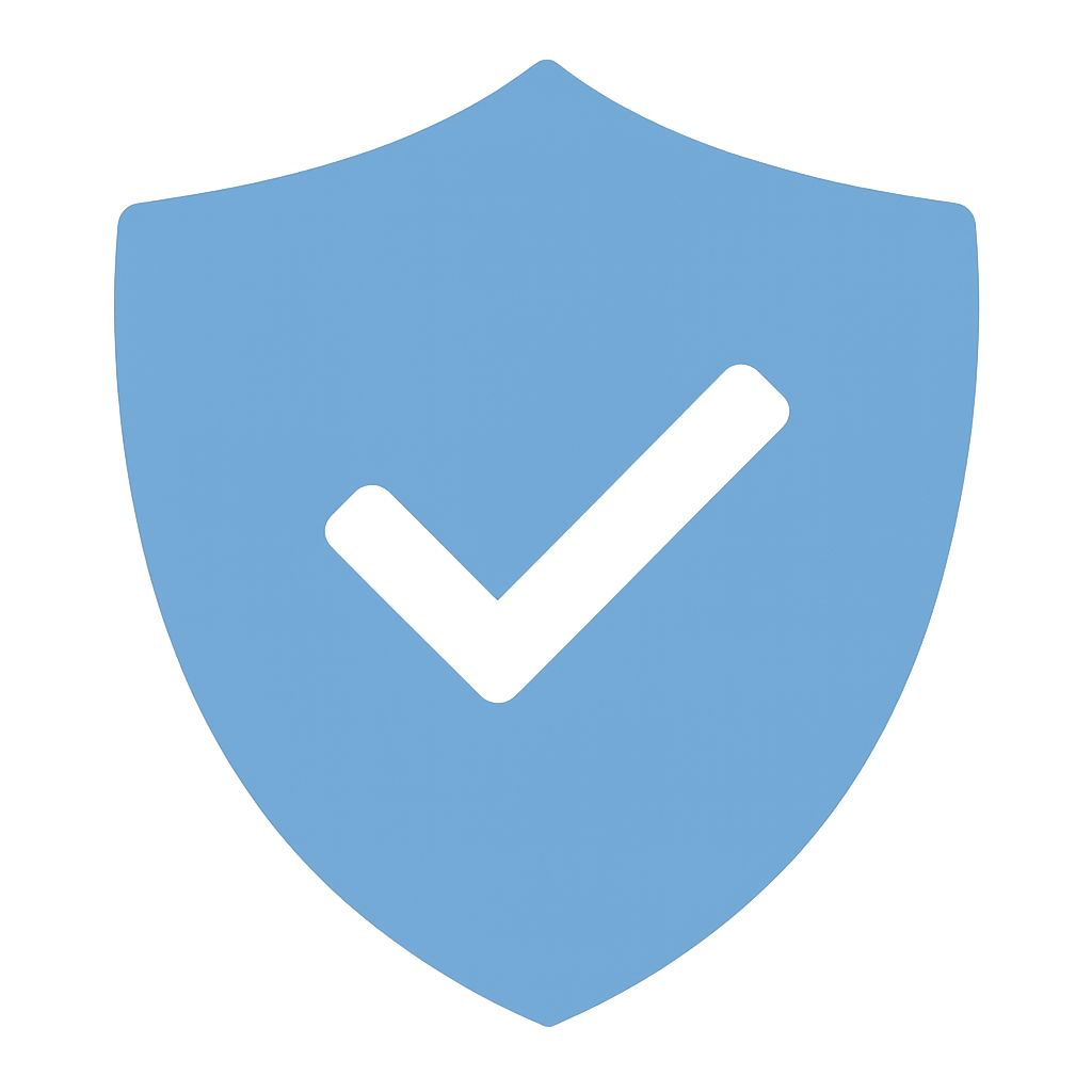 Shield with checkmark
